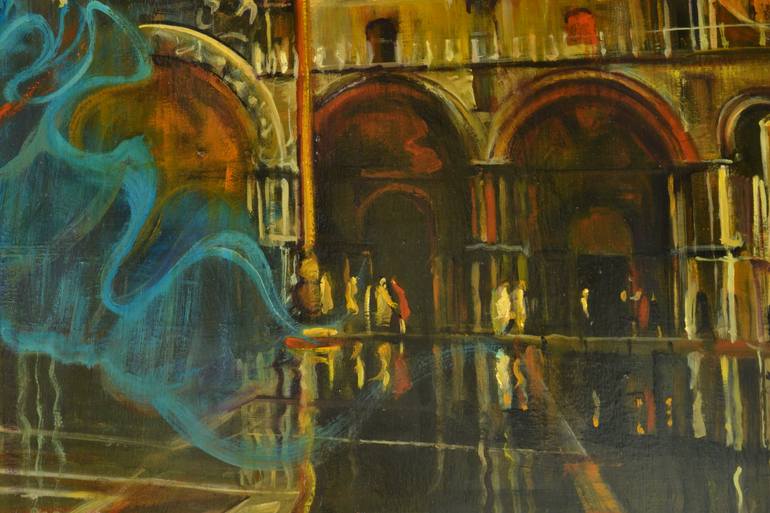 Original Figurative Love Painting by Marco Ortolan