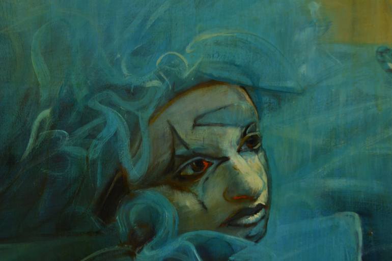 Original Figurative Love Painting by Marco Ortolan