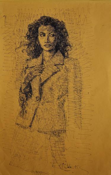 Print of Figurative Fashion Drawings by Marco Ortolan