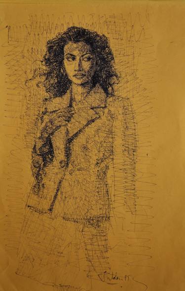 Original Fashion Drawings by Marco Ortolan