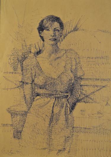 Print of Figurative Fashion Drawings by Marco Ortolan
