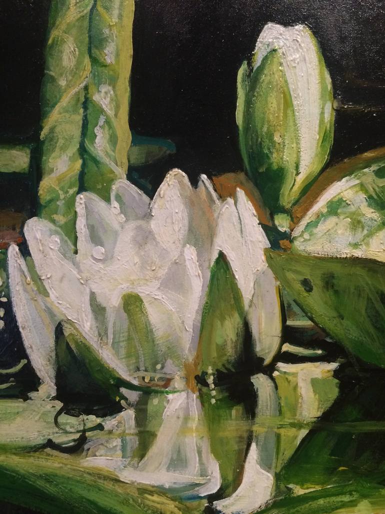 Original Figurative Botanic Painting by Marco Ortolan