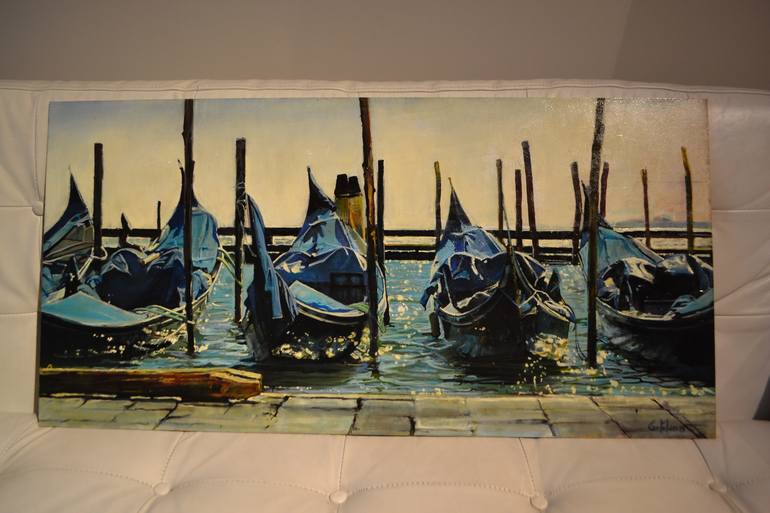 Original Seascape Painting by Marco Ortolan
