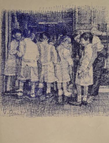 Print of Figurative Kids Drawings by Marco Ortolan