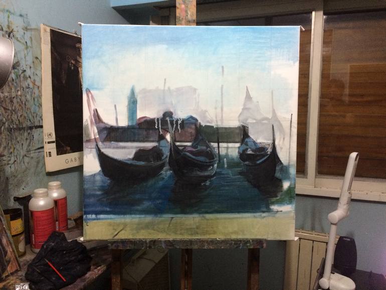 Original Figurative Seascape Painting by Marco Ortolan