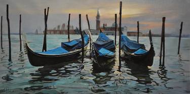 Print of Figurative Sailboat Paintings by Marco Ortolan