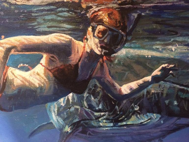 Original Figurative Water Painting by Marco Ortolan