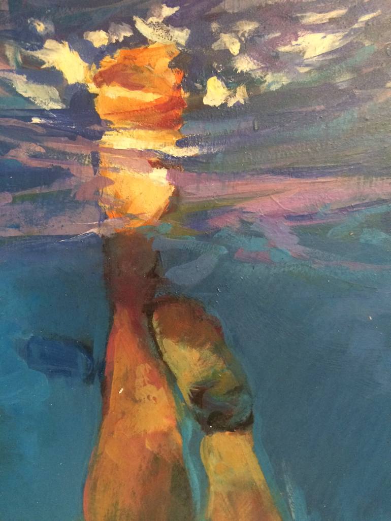 Original Figurative Water Painting by Marco Ortolan