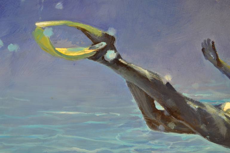 Original Figurative Water Painting by Marco Ortolan