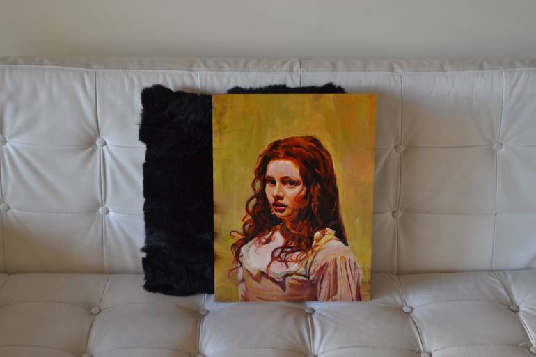 Original Figurative Women Painting by Marco Ortolan