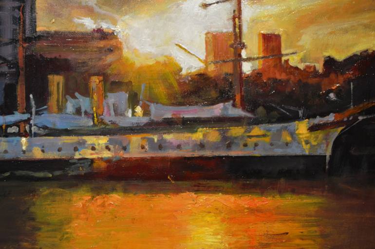 Original Figurative Seascape Painting by Marco Ortolan
