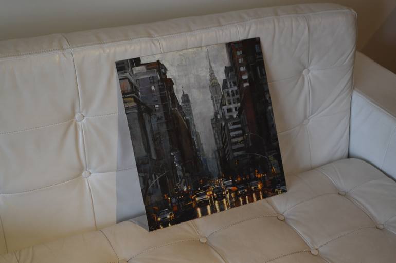 Original Figurative Architecture Painting by Marco Ortolan