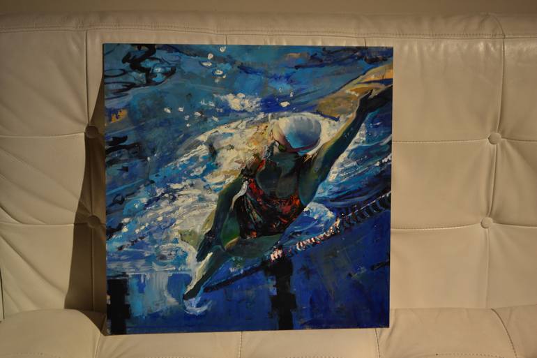 Original Figurative Sport Painting by Marco Ortolan