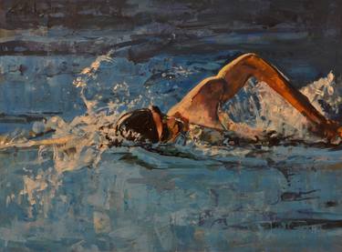 Print of Figurative Sports Paintings by Marco Ortolan