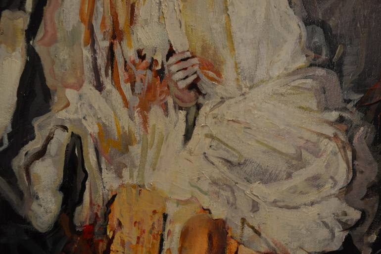 Original Figurative Women Painting by Marco Ortolan