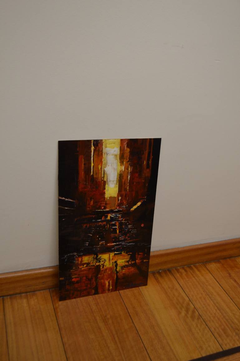 Original Impressionism Architecture Painting by Marco Ortolan