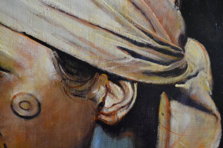 Original Figurative Women Painting by Marco Ortolan
