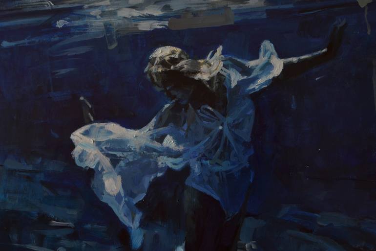 Original Figurative Water Painting by Marco Ortolan