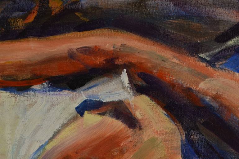 Original Expressionism Women Painting by Marco Ortolan