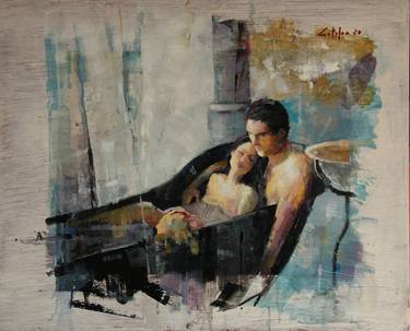 Print of Love Paintings by Marco Ortolan