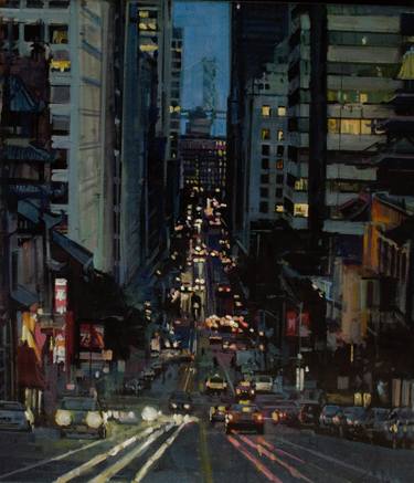 Print of Expressionism Cities Paintings by Marco Ortolan