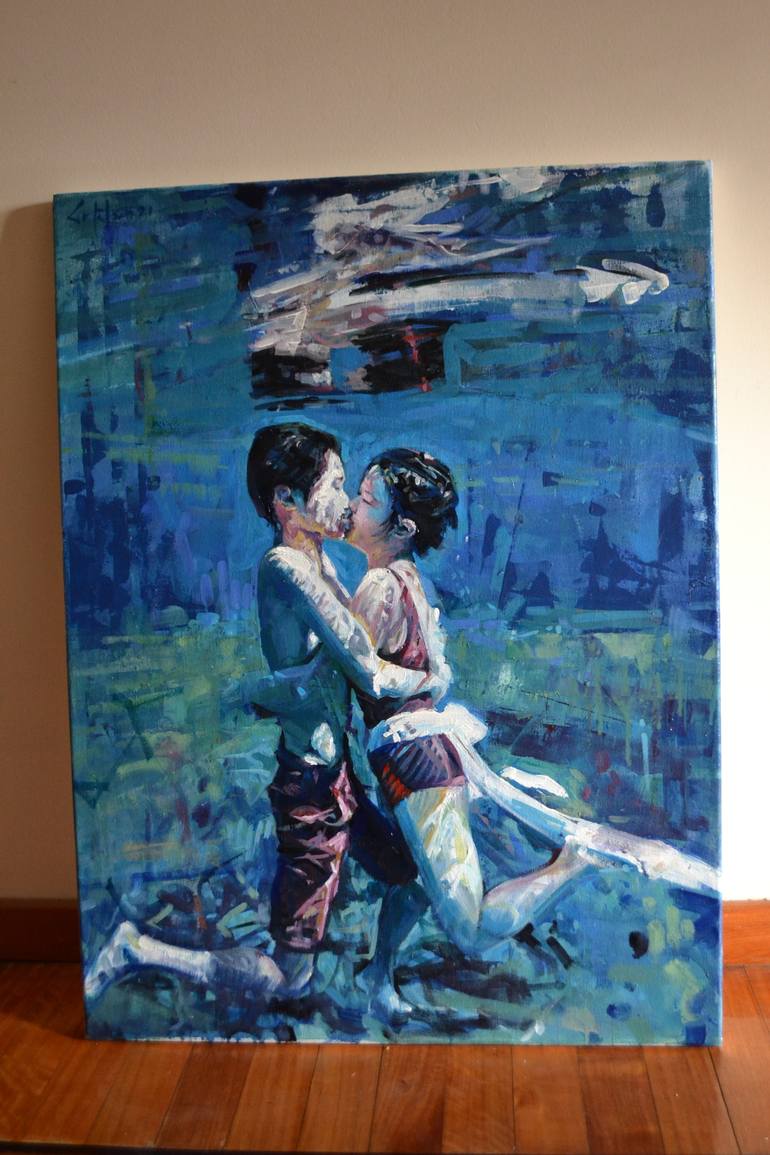 Original Love Painting by Marco Ortolan