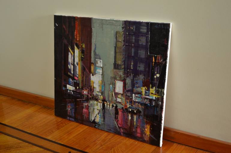 Original Figurative Cities Painting by Marco Ortolan