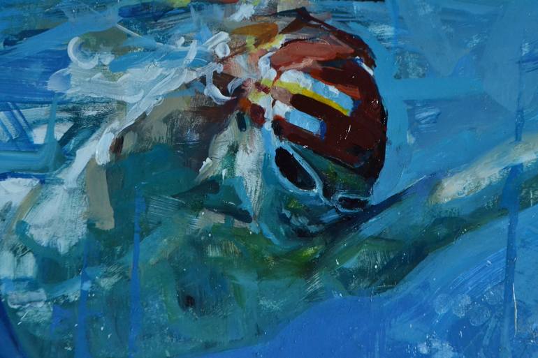 Original Figurative Sport Painting by Marco Ortolan