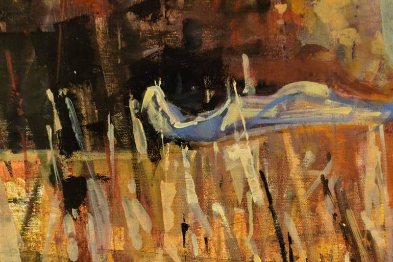 Original Figurative Landscape Painting by Marco Ortolan