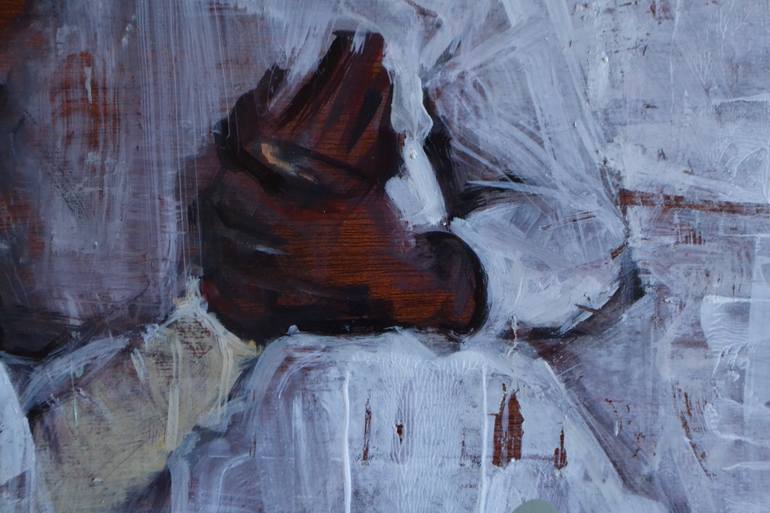 Original Figurative Love Painting by Marco Ortolan