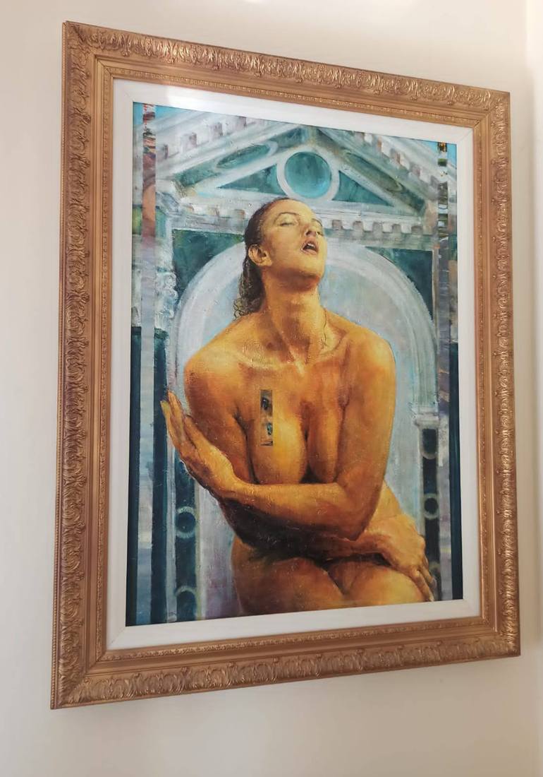 Original Figurative Nude Painting by Marco Ortolan