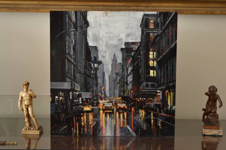 Original Cities Painting by Marco Ortolan