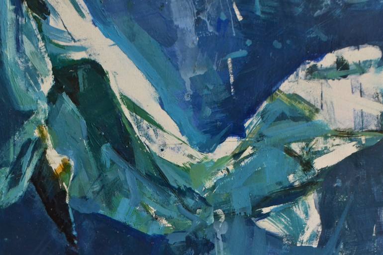 Original Expressionism Women Painting by Marco Ortolan