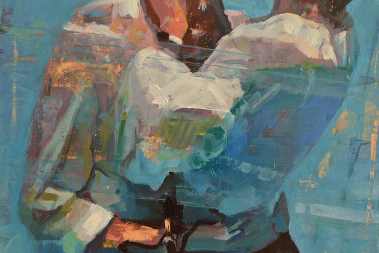 Original Figurative Erotic Painting by Marco Ortolan