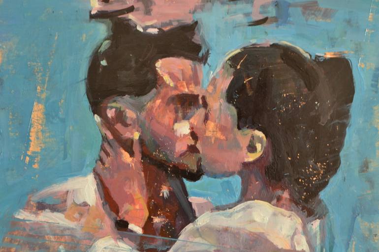 Original Figurative Erotic Painting by Marco Ortolan