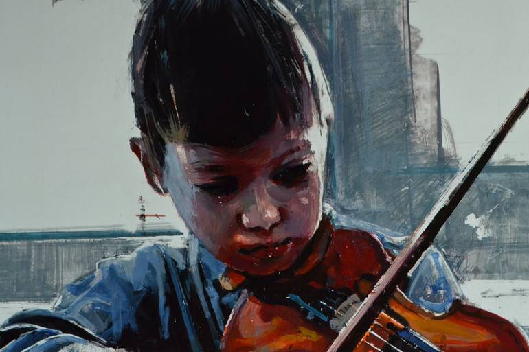 Original Kids Painting by Marco Ortolan