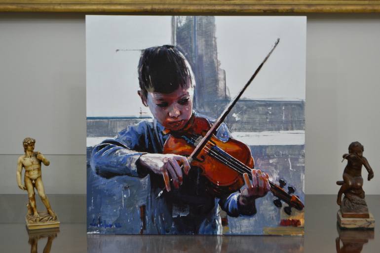 Original Figurative Other Painting by Marco Ortolan