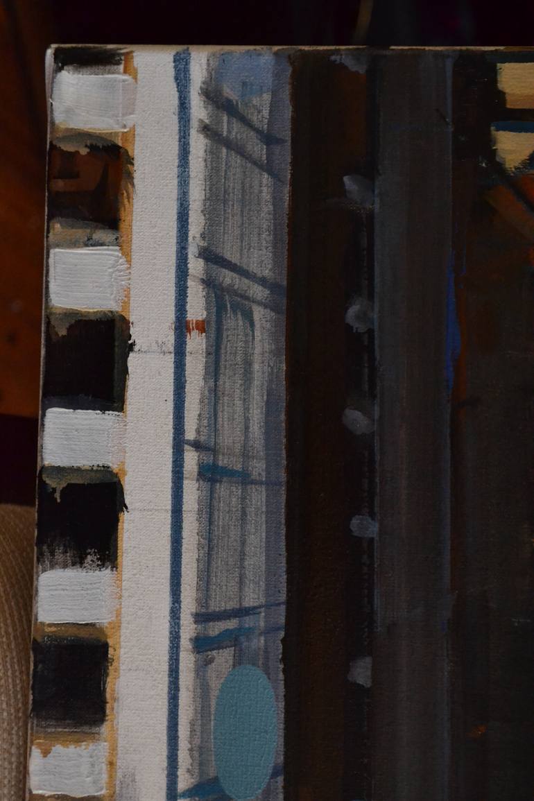 Original Figurative Cities Painting by Marco Ortolan