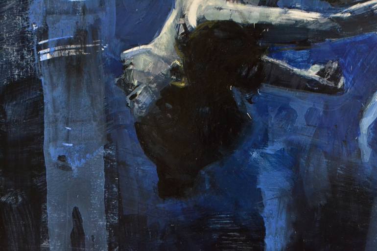 Original Figurative Water Painting by Marco Ortolan