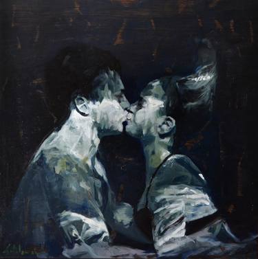 Saatchi Art Artist Marco Ortolan; Painting, “A deep kiss” #art