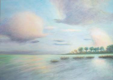 Original Fine Art Landscape Paintings by Cécile Decultieux