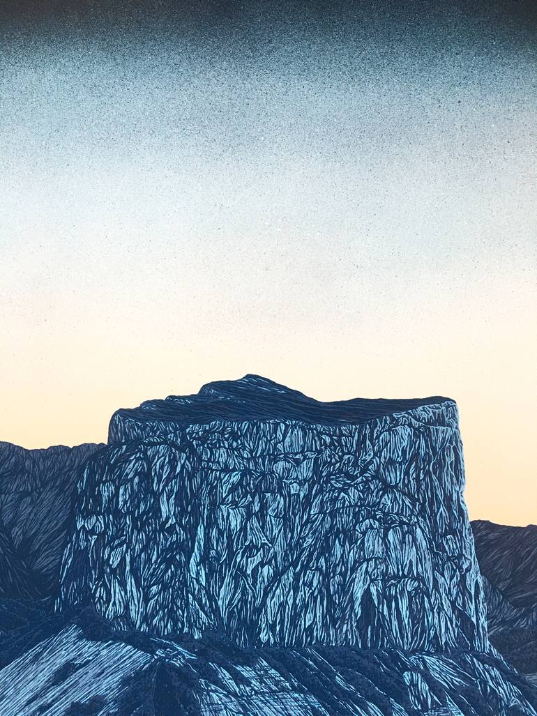 Original Figurative Landscape Painting by Coralie Huon