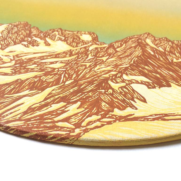 Original Figurative Landscape Painting by Coralie Huon