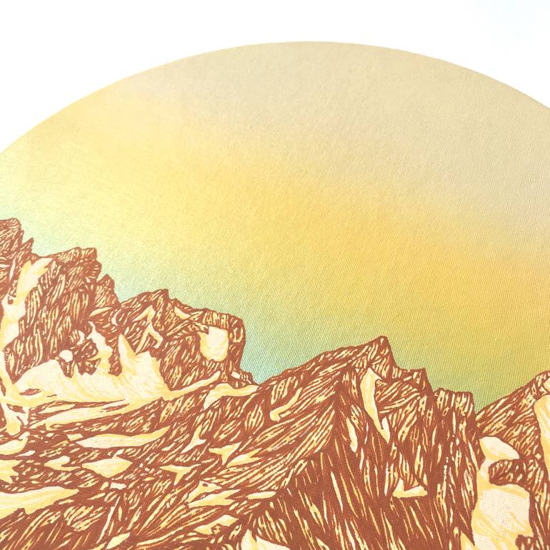 Original Figurative Landscape Painting by Coralie Huon