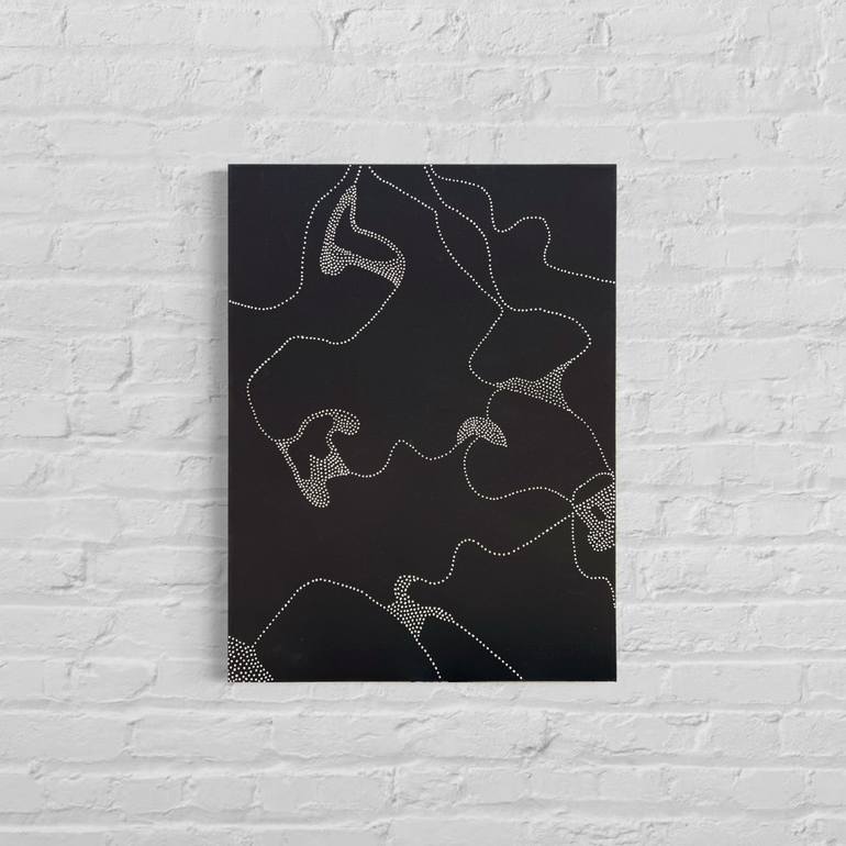 Original Conceptual Abstract Painting by Sachiko Bradley