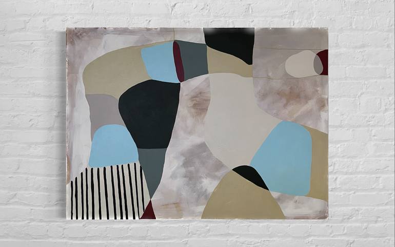 Original Contemporary Abstract Painting by Sachiko Bradley