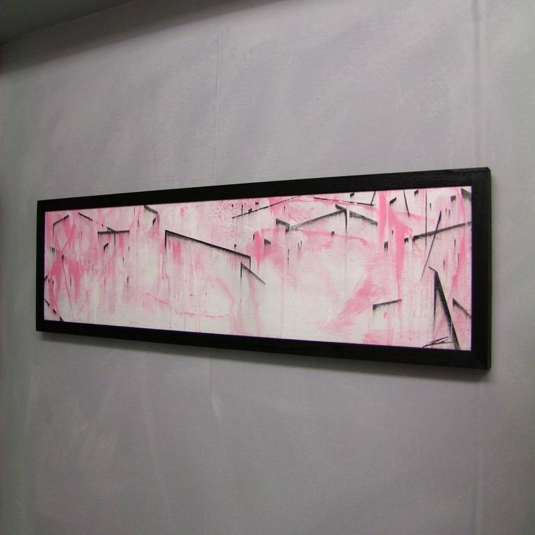 Original Abstract Floral Painting by Richard Yeomans