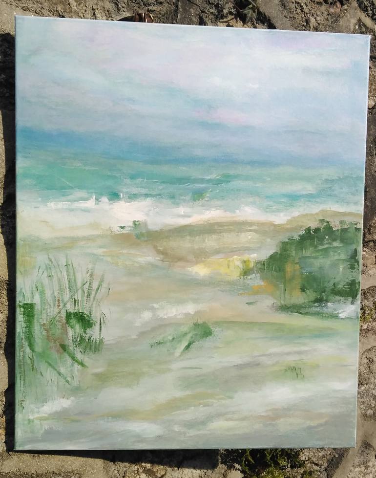 Original Seascape Painting by Jacqueline Rose