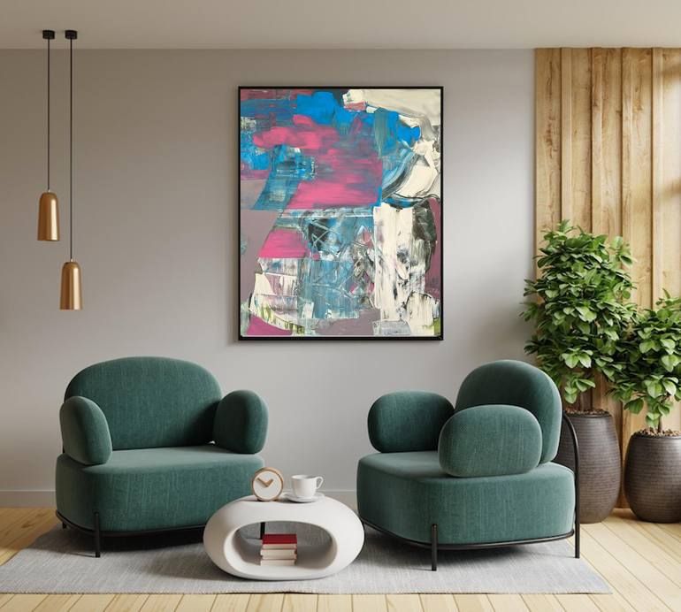 Original Abstract Painting by Evgeniya Zolotareva