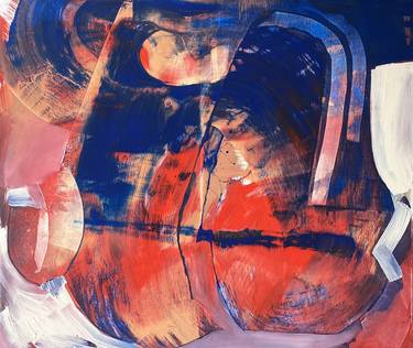 Original Abstract Expressionism Abstract Paintings by Evgeniya Zolotareva